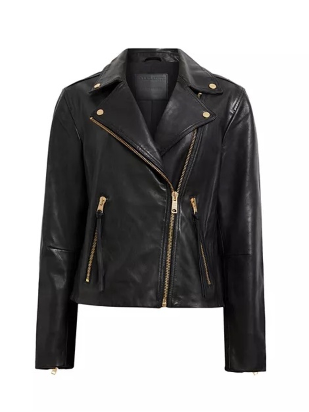 ALLSAINTS
Dalby Slim Fit Leather Biker Jacket 12